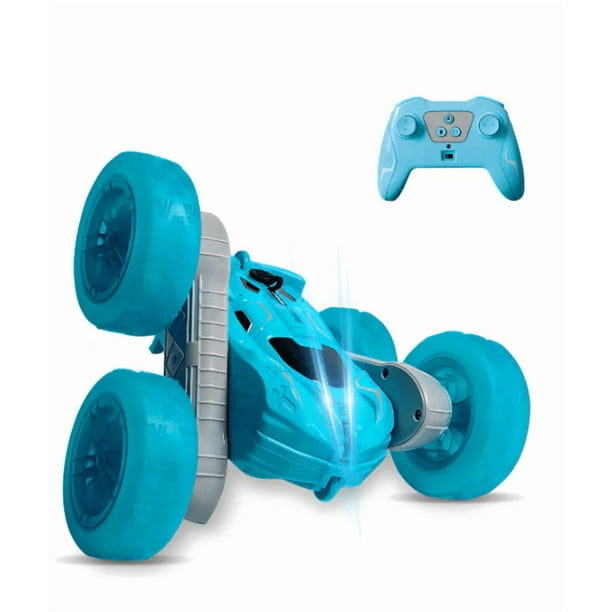 Xtellar Carro De Control Remoto Con Spray 360°rotación Carro Juguete Para Niño 2.4 Ghz Azul
