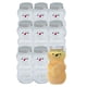 thumbnail image 1 of 10 botellas de jugo de muñeco de nieve de 500 ml, adorno navideño para pesca en la cocina Plata Macarena Botella para beber muñeco de nieve, 1 of 8