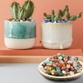 thumbnail image 4 of Decorative Rocks Stones Pebbles Mixed Color Accents Vases Filler Rocks for Plants Fish Tank New, 4 of 8