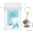 thumbnail image 2 of Smiling Wisdom - 20 Bulk Gifts - Employee Staff Team Appreciation Captain of Your Own Destiny - Mini Greeting Cards and Keepsake Ship Gift Sets - Men Women - 60 Pcs - Silver Ship, 2 of 8