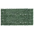 thumbnail image 1 of vidaXL Balcony Screen with Dark Green Leaves 300x150 cm, 1 of 3