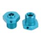 thumbnail image 3 of Acoplador Hexagonal De Rueda De Aluminio RC, Cubos De Rueda Hexagonales Fáciles De Instalar 17mm/0,7 Pulgadas Fuerte Para Coche ARRMA 1/8 RC ANGGREK Otros, 3 of 8