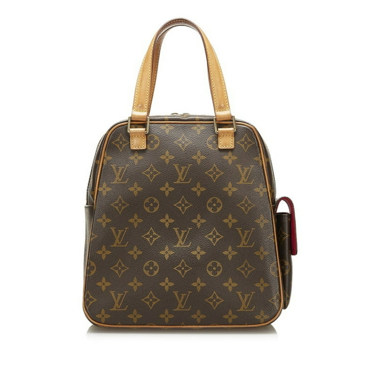 LOUIS VUITTON Monogram Exantricite Handbag M51161 Brown PVC