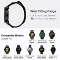 thumbnail image 3 of FL Band Compatible with Samsung Galaxy Watch 7 6 5 4 40mm 44mm/ Watch 6 4 Classic/Watch 5 Pro/Watch 3 Classic 41mm/Active 2, 20mm Nylon Replacement Sports Strap, 3 of 6
