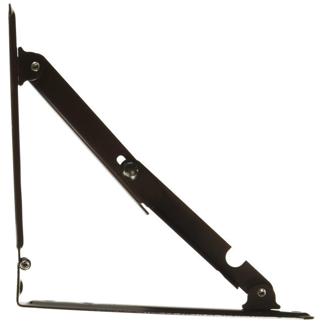 JR Products 20735 Soporte para estante plegable - Marrón 7.75"" x 7.75"" x 11.75""