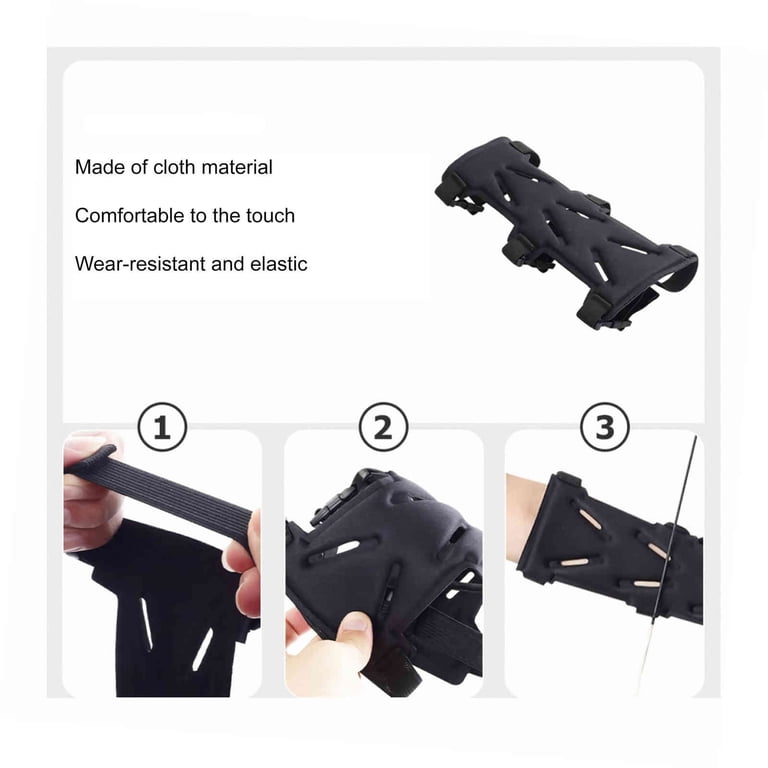 ALS Archery Arm Guard Traditional Bow Recurve Bow Archery Protective Gear Elastic Adjustable Bow And Arrow Outdoor Shooting Protective Gear I.183468785
