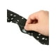 thumbnail image 5 of INSPIRAR CHIC Bufanda delgada con estampado de estrellas para mujeres, pañuelo para el cuello, envoltura para el cabello, negra, 5 of 5