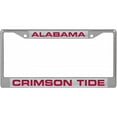 thumbnail image 1 of Alabama Crimson Tide Laser Chrome License Plate Frame, 1 of 1