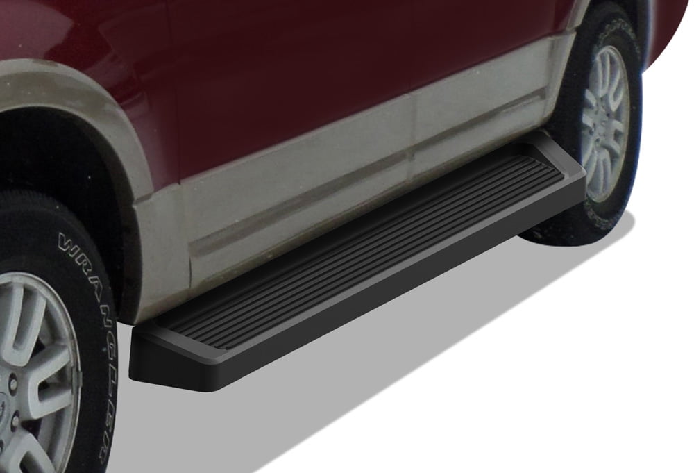 APS iBoard Black Running Boards Style Compatible with Ford Expedition