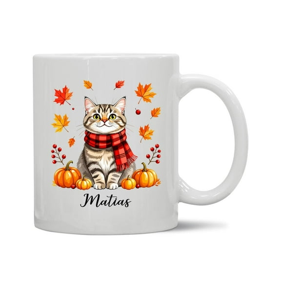 Brythos Coffee Mugs,Great for Cold Drinks Coffee Cups Ceramic,Fits Home Use Ceramic Coffee Mug,Style8,11Oz