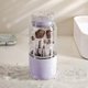 thumbnail image 4 of Makeup Brush Holder Organizer, 360° Rotating, Large Capacity With 7 Slots Purple, 4 of 5