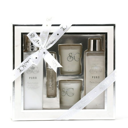 Grace Gift Set - Rainbow Cosmetics Style & Grace Puro Tranquil Bath Experience Gift Set