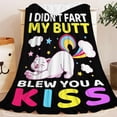 thumbnail image 4 of KY Funny Pig Blanket Gift for Girls Boys- 40x50 Inches Soft Flannel Throws Blankets Funny Gift for Teen Women Men Adult Cute Pig Lover Gifts for Birthday Christmas Halloween Bed Sofa Couch, 4 of 9