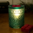 thumbnail image 3 of The Pioneer Woman Amelia Embossed Full Size Fragrance Warmer, Teal, 3 of 4