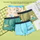 thumbnail image 4 of Qarigey Ropa interior infantil y ligera de 4 piezas para niños, ropa interior transpirable y cómoda para niños, bragas de dibujos animados Ropa interior decoración completa 2XL (48-58jin), 4 of 6