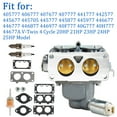 thumbnail image 4 of Carburetor 791230 699709 Fit for John Deere L111 L118 L120 LA120 LA130 LA135 LA140 LA145 LA150 Briggs Stratton 20HP 21HP 23HP 24HP 25HP Carb, 4 of 8