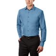 thumbnail image 1 of Camisa de vestir Kenneth Cole Unlisted Slim Fit Solid Hazy Blue, 1 of 4