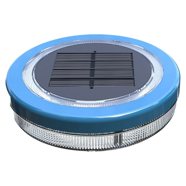 Solar Lights Outdoor Solar Pool Lights Pool Floating Lights Garden Water Proof Decorative Lights Patio Outdoor Landscaping Lights LED Induction Lawns Lights Ground Plug Lights