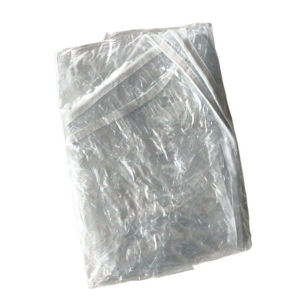 Mantel redondo transparente, protector de mesa de PVC, funda protectora con borde elástico 1524 cm x 1524 cm