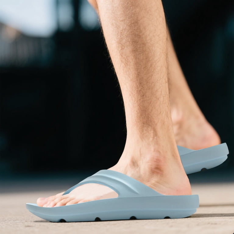 Flip Flops for Men Women with Arch Support, Non-Slip Soles 