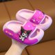 thumbnail image 1 of Sanrio-Zapatillas de Hello Kitty Y2K para padres e hijos, zapatos de baño con dibujos animados Kuromi Cinnamoroll, lindos zapatos de playa, regalo de Anime para niñas, 1 of 4