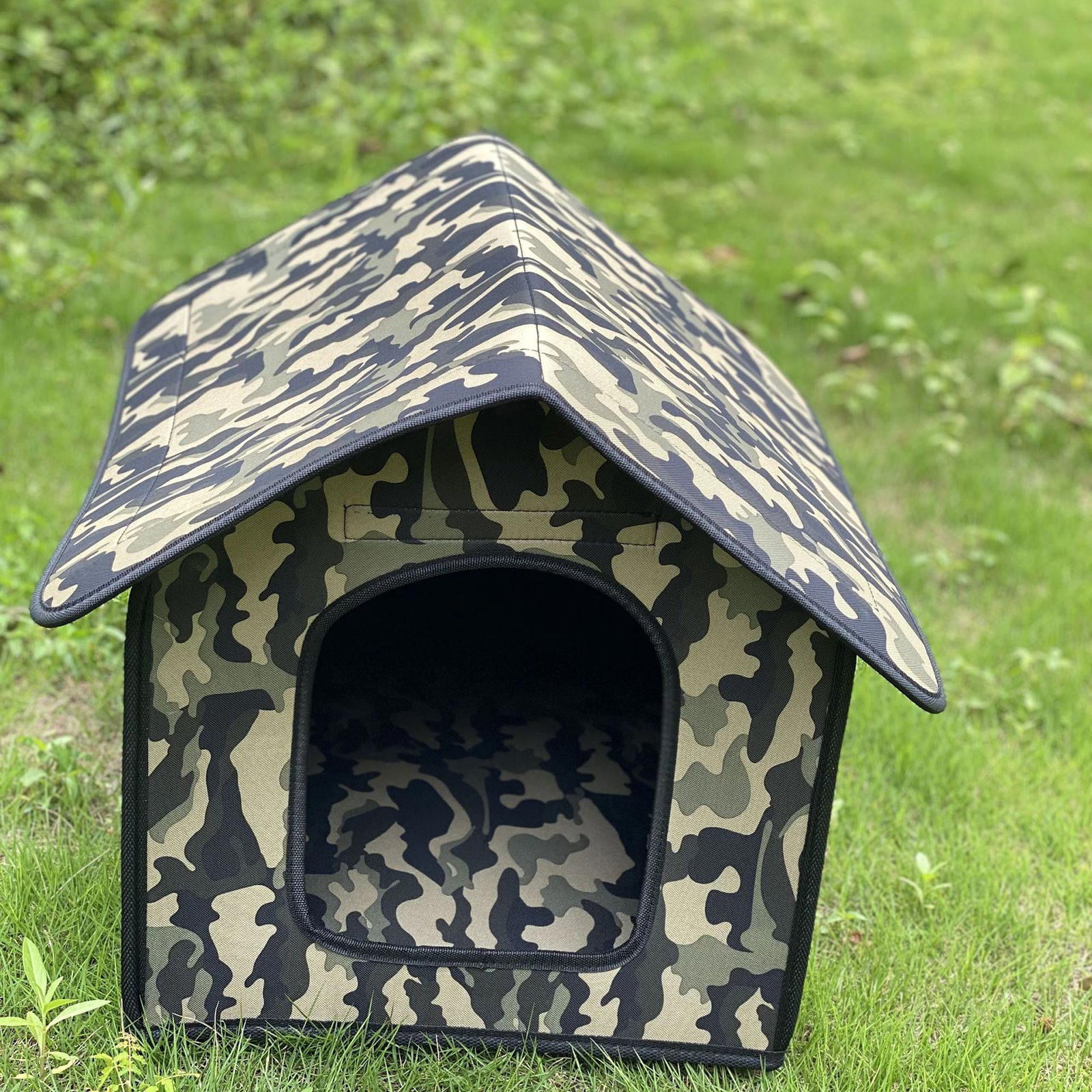 CIYISON Outdoor Dog House Water Resistant Pet Cave Tent for Cats & Small Dogs Puppies