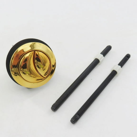 BCLONG Gold toilet tank button dual flush toilet button 48mm/58mm toilet flush button