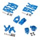 thumbnail image 1 of Regalos para hombres 1/10 Accesorios de escala Metal Control Remoto Car Coche Actualización Durable Partes Reparación Herramientas Swing Arms DIY CVD Ejes Drive Blue Azul Jumpingount FN001271-02, 1 of 7