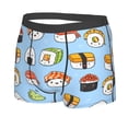 thumbnail image 2 of Balery Kawaii Sushi Men's Boxer Briefs, Soft and Breathable Cotton Underwear with nylon Waistband-XX-Large, 2 of 9