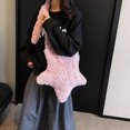 thumbnail image 2 of Bolso Mano Lindo Hombro para Mujer Felpa en Forma Viajes, 2 of 9