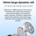thumbnail image 1 of Audífonos con clip para la oreja Audífonos deportivos con sonido HiFi compatible con Bluetooth (negro) Ndcxsfigh Para estrenar, 1 of 8