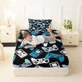 thumbnail image 4 of Erosebridal Boys Gamer Twin Sheet Sets,Gamepad Young Man Video Games Bedding For Classic Retro Gaming Lovers 3pcs, 4 of 6