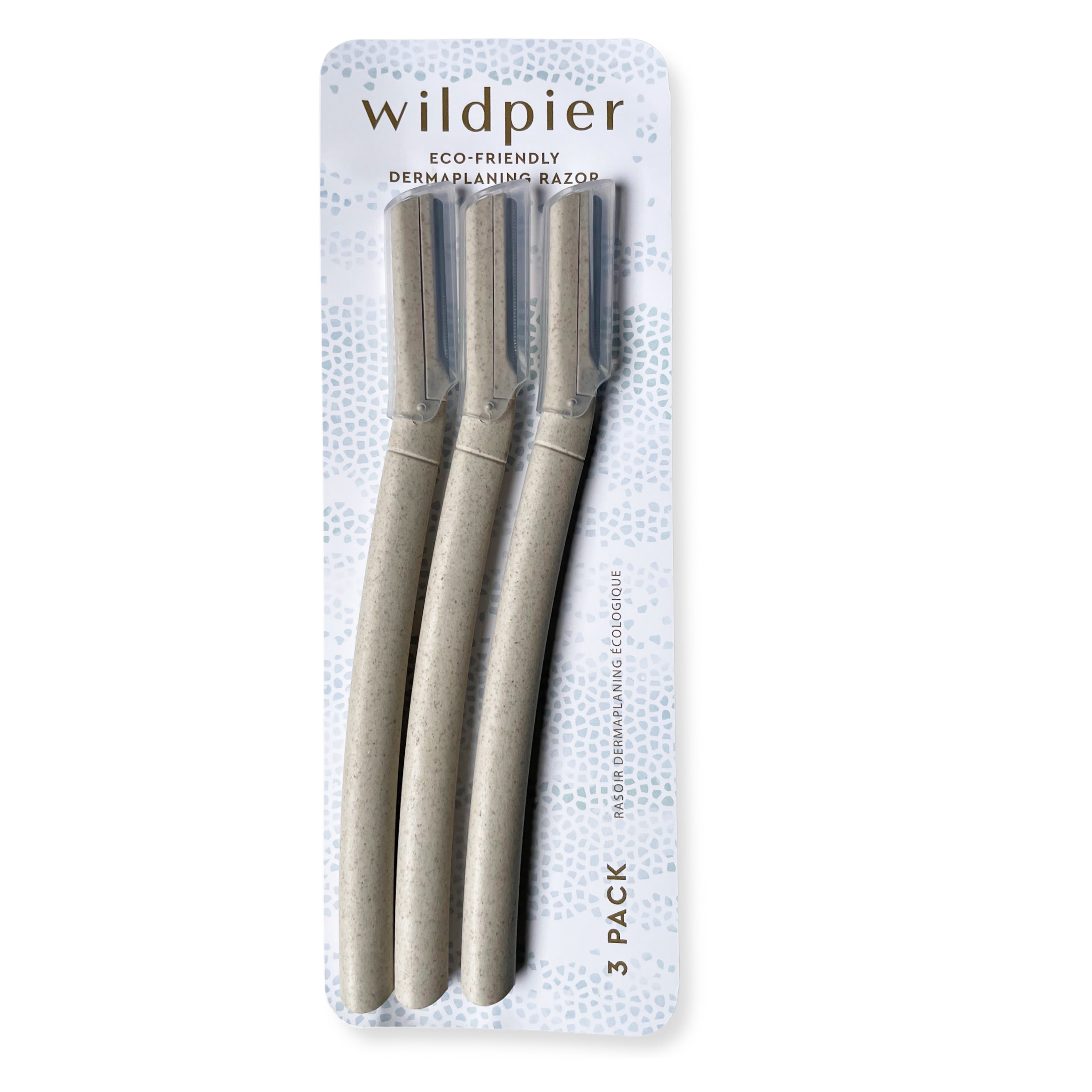 Wildpier Beauty Dermaplaning Tool Razors, Facial Hair Removal for Women, Face, Eyebrows, Chin, Jawline, Underarms, Bikini
