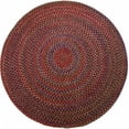 thumbnail image 1 of Rhody Rug KA43R048X048 Katie 4 ft. Multi Indoor-Outdoor Round Braided Rug, Burgundy, 1 of 1