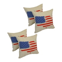 Spun Polyester 17-inch Outdoor Throw Pillows (Set of 4) CO-JO16-26-S4