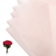 thumbnail image 1 of Papel para envolver flores Uxcell, papel de ramo impermeable, envoltura de color sólido rosa claro, 20 hojas, 1 of 7