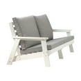 thumbnail image 2 of White Hips With Texture-stay Cushion, Wood Grain Outdoor Furniture , Garden Furniture, White/grey, Finish, Breathable Cushions, 2 of 6