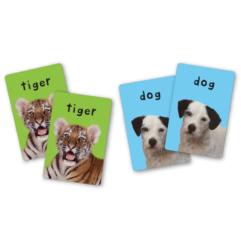 University Games First 100 Animals Matching Card Game photo 2
