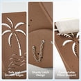 thumbnail image 4 of YIKEMA HDPE 3-Position In-Pool Outdoor Chaise Lounge - Set of 2, Teak, 4 of 9