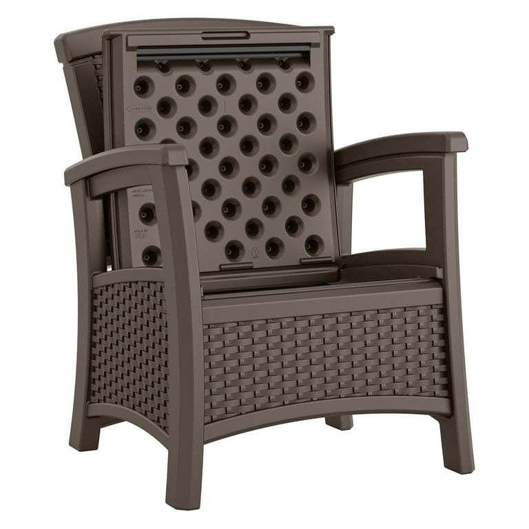Elements resin outdoor loveseat with storage new arrivals