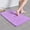 Purple#6, variant on Absorbent Bathroom Floor Mat | Waterproof Non-Slip Entry Door Mat | Quick-Dry Foam Sponge Rug for Toilet & Indoor Outdoor Use | 40x60cm