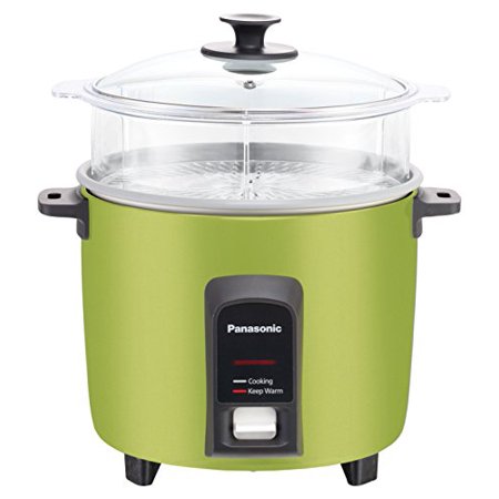 Panasonic SRY22FGJG, 12 Cup (Uncooked) Automatic Rice Cooker/Steamer Green