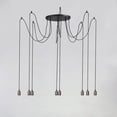 thumbnail image 4 of 12128 Early Electric 8 Light 15-3/4" Wide Suspension Multi Light Pendant, 4 of 5