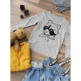 thumbnail image 3 of Raccoon With Shawl Long Sleeve Toddler -Image by Shutterstock,  4 Toddler, 3 of 4
