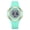 Mint Green, variant on Waterproof Sport Women's Digital Chronograph Silicone Strap Watch