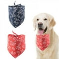 thumbnail image 6 of JANDEL Dog Bandana Small Pet Bib For Dog Cat Cotton Ties Collar Scarf Puppy Bandage Grooming Costume Pet Accessories, 6 of 6