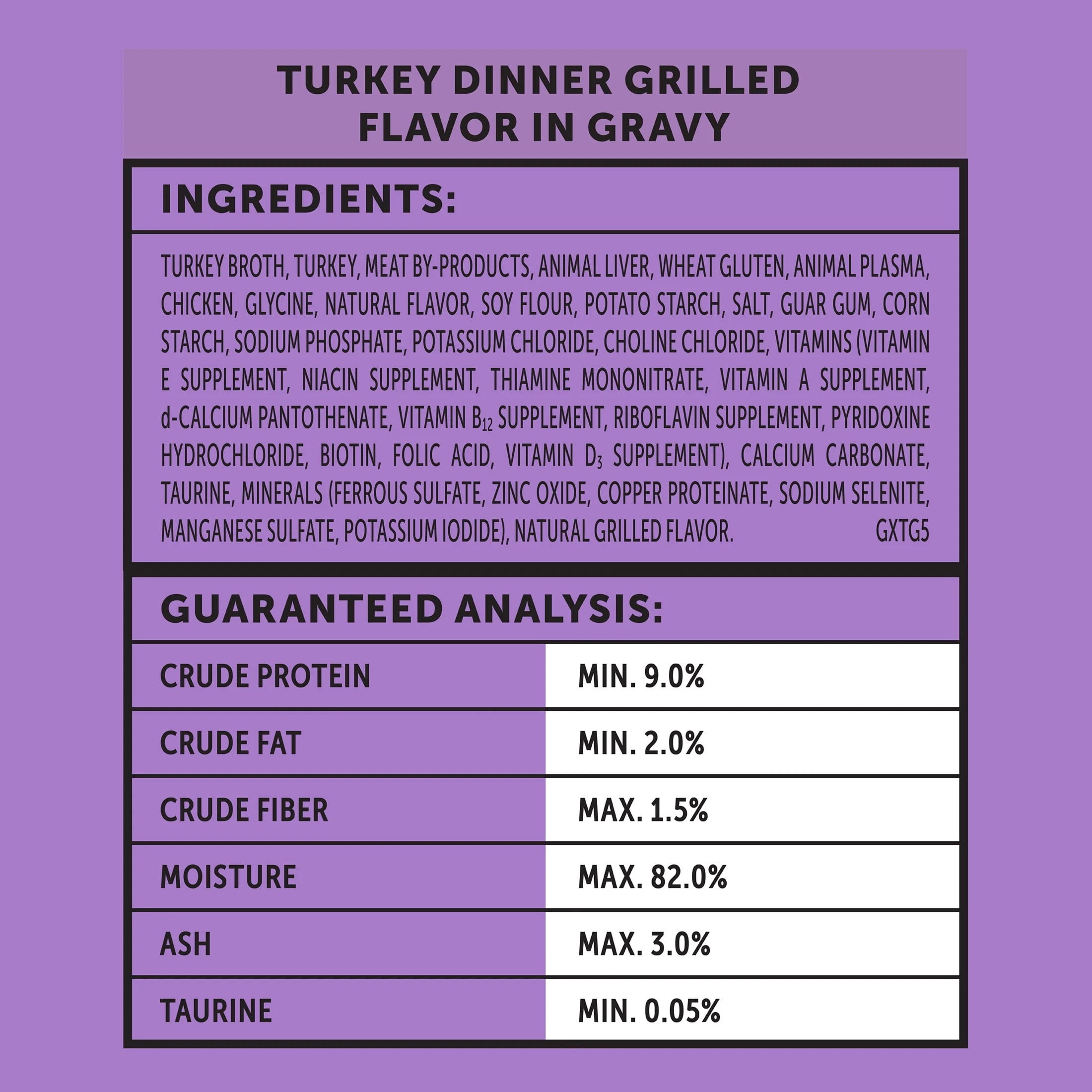 Vibrant Life Turkey Dinner Grilled Flavor Cuts in Gravy Wet Cat Food, 3 oz Can