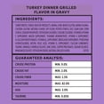 thumbnail image 3 of Vibrant Life Turkey Dinner Grilled Flavor Cuts in Gravy Wet Cat Food, 3 oz Can, 3 of 11