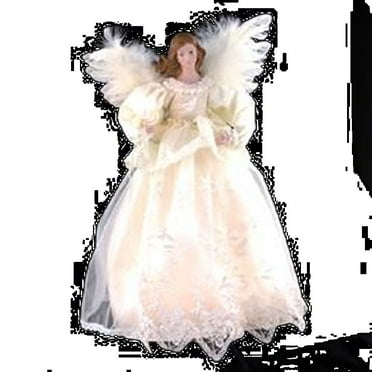 Kurt Adler 10/L Ivory Angel Tree Topper