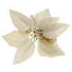 thumbnail image 4 of Decoración para hogar Dulce Shinning Sprakled Artificial Cabeza De Flor Adornos Para árboles De Navidad yotijar flor de la Navidad, 4 of 9